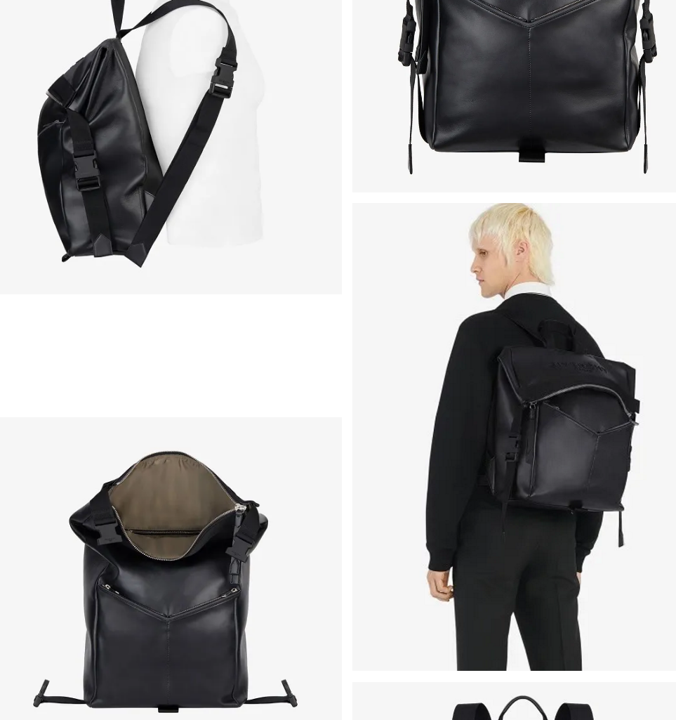 Vegan leather backpack Givenchy Black in Vegan leather - 32841474